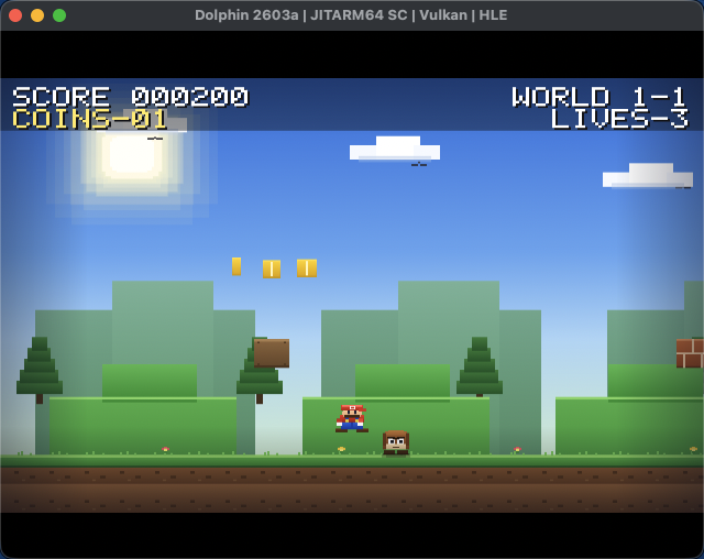 Super Wii Bros gameplay screenshot